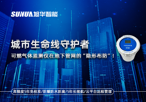 城市生命线守护者：可燃气体监测仪在地下管网的“隐形布防”！